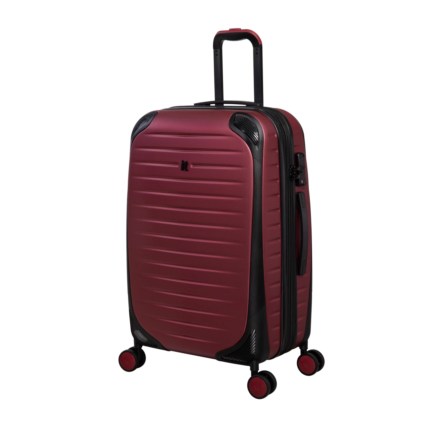 IT Luggage Lineal - 3pc Set (Wine Red) 7 IT Luggage Lineal - 3pc Set (Wine Red) - Image 5