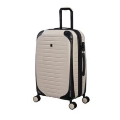 IT Luggage Lineal - 3pc Set (Oyster) -IT Luggage Sales 61328 US16 2631 08OystergrayS821SSFrontpanel25in