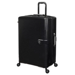 IT Luggage Helixian - 3pc Set (Black) 14 IT Luggage Helixian - 3pc Set (Black) -IT Luggage Sales 61334 US16 2842 08BlackS001SSFrontpanel29in