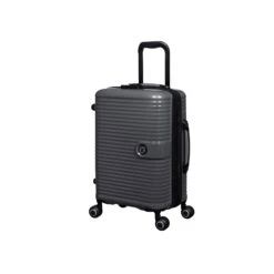 IT Luggage Helixian - 3pc Set (Charcoal) -IT Luggage Sales 61334 US16 2842 08CharcoalgreyS022SSFrontpanel18.5in