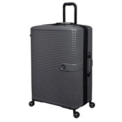 IT Luggage Helixian - 3pc Set (Charcoal) -IT Luggage Sales 61334 US16 2842 08CharcoalgreyS022SSFrontpanel29in