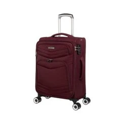 IT Luggage Intrepid - 4pc Set (Dark Red) -IT Luggage Sales 61356 US12 2078D08DarkredS055SSFrontpanel19.5in