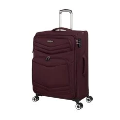IT Luggage Intrepid - 4pc Set (Dark Red) -IT Luggage Sales 61356 US12 2078D08DarkredS055SSFrontpanel24in