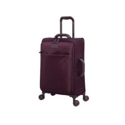 IT Luggage Lustrous - 3pc Set (Aubergine) -IT Luggage Sales 61362 US12 2194 08AubergineS025Frontpanel18B