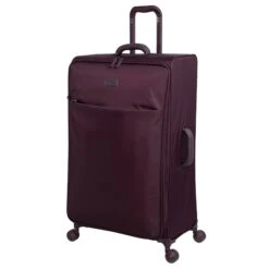IT Luggage Lustrous - 3pc Set (Aubergine) -IT Luggage Sales 61362 US12 2194 08AubergineS025Frontpanel29inB