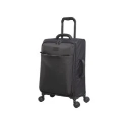 IT Luggage Lustrous - 3pc Set (Charcoal) -IT Luggage Sales 61362 US12 2194 08CharcoalS561Frontpanel18B