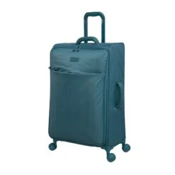 IT Luggage Lustrous - 3pc Set (Harbour Blue) -IT Luggage Sales 61362 US12 2194 08HarbourblueS581Frontpanel25inB