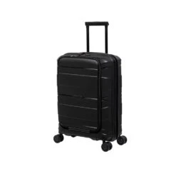 IT Luggage Momentous - 4-Piece Set (Black) -IT Luggage Sales 61386 HK15 2886 08BlackS001SSFrontpanel19.8in 7024891f 86ce 4a0d 9d58 a987c085defc 1