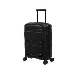 IT Luggage Momentous - 3-Piece Set (Black) -IT Luggage Sales 61386 HK15 2886 08BlackS001SSFrontpanel19.8in 7024891f 86ce 4a0d 9d58 a987c085defc