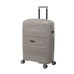 IT Luggage Momentous - 4-Piece Set (Pumice Stone) -IT Luggage Sales 61386 HK15 2886 08PumimcestoneS907SSFrontpanel24.5in