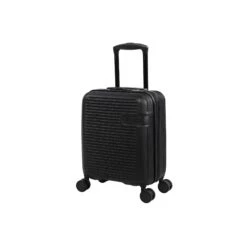 IT Luggage Valiant - 4pc Set (Black) -IT Luggage Sales 61437 US16 2914 08BlackS001SSFrontpanel14.7in