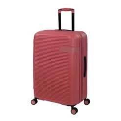 IT Luggage Valiant - 4pc Set (Muted Coral) -IT Luggage Sales 61437 US16 2914 08MutedcoralS891SSFrontpanel25in