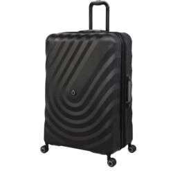 Eco-Pulse - 3pc Set (Black) -IT Luggage Sales 61607 US16 3013E08BlackS001SSFrontpanel29in
