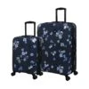 IT Luggage Sheen - 2pc Set (Pansies Floral Blue Depths) 2 IT Luggage Sheen - 2pc Set (Pansies Floral Blue Depths) -IT Luggage Sales 61665 US16 2269C08PansiesfloralbluedepthsP723SSFrontpanel