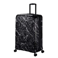 IT Luggage Candy Calavera - 4pc Set (Black Marble) -IT Luggage Sales CandyCalavera16 2918ALargeCasefront side