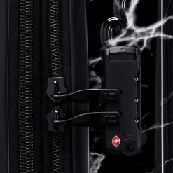 IT Luggage Candy Calavera - 4pc Set (Black Marble) -IT Luggage Sales CandyCalavera16 2918ATSALock