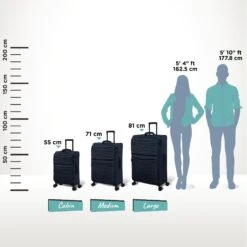 IT Luggage Precursor - Medium Plus (Dress Blues) -IT Luggage Sales Precursor Blue Relative Size bcae7b78 5358 4ff2 99fc 6671724e887a