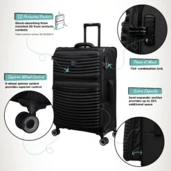 IT Luggage Precursor - Medium Plus (Black) 14 IT Luggage Precursor - Medium Plus (Black) -IT Luggage Sales Precursor Med Black Infographic