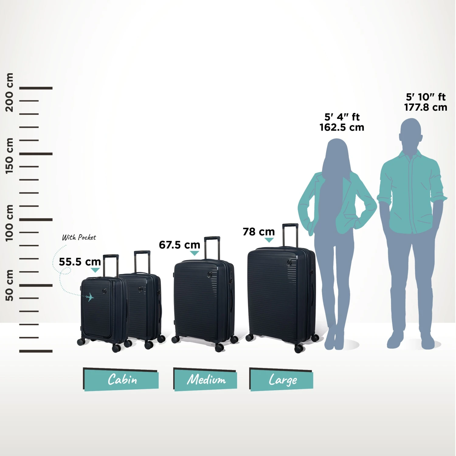 IT Luggage Spontaneous - Medium Plus (Blueberry) 13 IT Luggage Spontaneous - Medium Plus (Blueberry) - Image 11