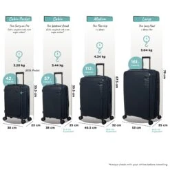 IT Luggage Spontaneous - Medium Plus (Blueberry) 22 IT Luggage Spontaneous - Medium Plus (Blueberry) -IT Luggage Sales Spontaneous Full set blueberry dims weights e4baab83 fe60 4698 9054 436b9871ab1b