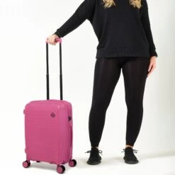IT Luggage Spontaneous - Cabin (Azalea Pink) -IT Luggage Sales it Luggage MAR23 04 V2 PINK NO POCKET